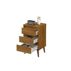 Mesa De Cabeceira Retro Wood Freijó – Ej Móveis