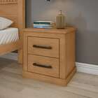 Mesa De Cabeceira Rustic 2 Gv Amêndoa Clean