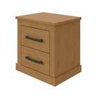 Mesa De Cabeceira Rustic 2 Gv Amêndoa Clean