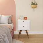 Mesa De Cabeceira Salerno 2 Gv Branca