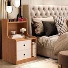 Mesa De Cabeceira Salinas Freijó Off White