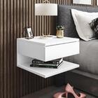 Mesa De Cabeceira Seattle 1 Gaveta E 1 Prateleira Branco