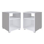 Mesa De Cabeceira Siena Branca