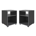 Mesa De Cabeceira Siena Grafite