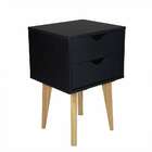 Mesa De Cabeceira Smile 2 Gv Preta