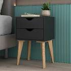 Mesa De Cabeceira Smile 2 Gv Preta