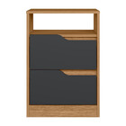 Mesa De Cabeceira Sole 2 Gavetas Flex