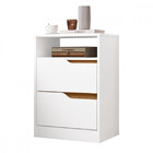 Mesa De Cabeceira Sole 2 Gavetas Flex