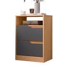 Mesa De Cabeceira Sole 2 Gavetas Flex - Móveis Albatroz