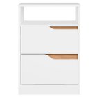 Mesa De Cabeceira Sole 2 Gavetas Flex - Móveis Albatroz