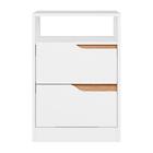 Mesa De Cabeceira Sole 2 Gavetas Flex - Móveis Albatroz