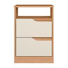 Mesa De Cabeceira Sole 2 Gavetas Flex - Móveis Albatroz