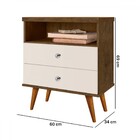 Mesa De Cabeceira Status 2 Gav Jequitiba Com Off White J&a