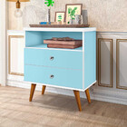 Mesa De Cabeceira Status Com 2 Gavetas J E A Moveis