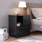 Mesa de Cabeceira Stilo Com 1 Gaveta, 1 Porta E 1 Nicho - Pre