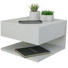 Mesa De Cabeceira Suspensa 1 Gaveta Superior Branco
