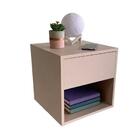 Mesa De Cabeceira Suspensa C/gaveta Classic - Rosê