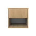 Mesa De Cabeceira Suspensa Com 1 Gaveta E 1 Nicho 100% Mdf Pl