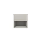 Mesa De Cabeceira Suspensa Com 1 Gaveta E 1 Nicho 100% Mdf Pl