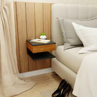 Mesa De Cabeceira Suspensa Com Corrediças Metálicas - Gd - Pr