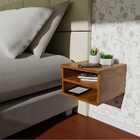 Mesa De Cabeceira Suspensa Imbui 2 Prateleiras Mvd Móveis