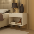 Mesa De Cabeceira Suspensa Pequena Para Quarto Criado Para Ca