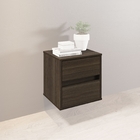 Mesa de Cabeceira Suspenso Escócia Marrom