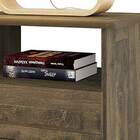 Mesa De Cabeceira Turim 3 Gavetas Amadeirado - Rv Móveis