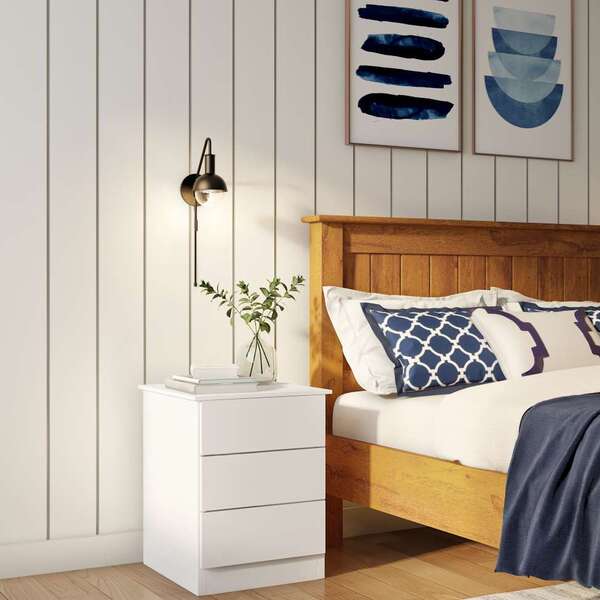 Mesa De Cabeceira Turim 3 Gv Neve