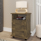 Mesa de Cabeceira Turim RV Amadeirado