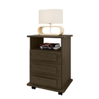 Mesa de Cabeceira Turim RV Noce