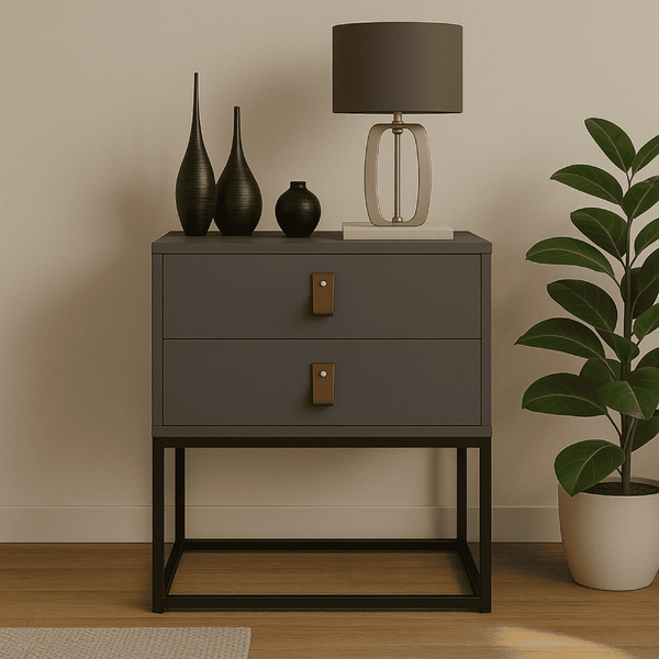 Mesa De Cabeceira Unic 45 Moderna Corrediças Telecóspicas Cin