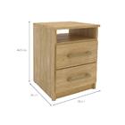 Mesa De Cabeceira Veneza 2 Gv Mel