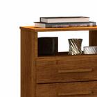 Mesa De Cabeceira Vênus 2 Gavetas 1 Nicho Sallêto Cinamono