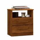 Mesa De Cabeceira Vênus 2 Gavetas 1 Nicho Sallêto Cinamono