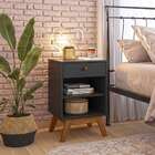 Mesa De Cabeceira Versalhes 1 Gv Preta