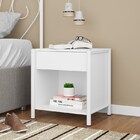 Mesa de Cabeceira Viena – Artefamol - Branco