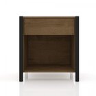 Mesa De Cabeceira Viena Espresso Móveis Marrom