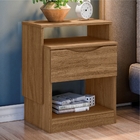 Mesa De Cabeceira Wade Ajustável Naturale Flex Naturale Branco