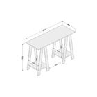 Mesa De Café Cozinha Iris Branca - Politorno