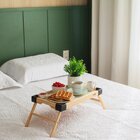 Mesa De Café Da Manhã Na Cama Dobrável Madeira - Stolf