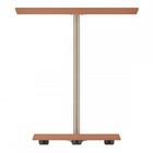 Mesa De Canto Bia 100% Mdf Terracota - Pnr Móveis