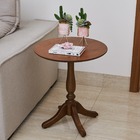 Mesa De Canto Classica Imperial Em Madeira Sem Borda – Castan