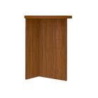 Mesa De Canto Delta Cedro - Artely Móveis