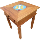 Mesa De Canto Elis Em Madeira De Demolição - Cód 2377