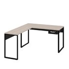 Mesa De Canto Em L Escrivaninha Com 1 Gaveta 120cm Industrial