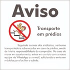 Mesa De Canto Em Metalon E Madeira Flutua - Cinza - 0,80x0,80