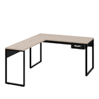 Mesa De Canto Escrivaninha Em L Industrial 1,50x1,50 C/gav Ne