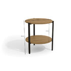 Mesa De Canto Freijó/preto Fosco Li017 - Kappesberg