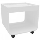 Mesa De Canto Índia Branco - Politorno